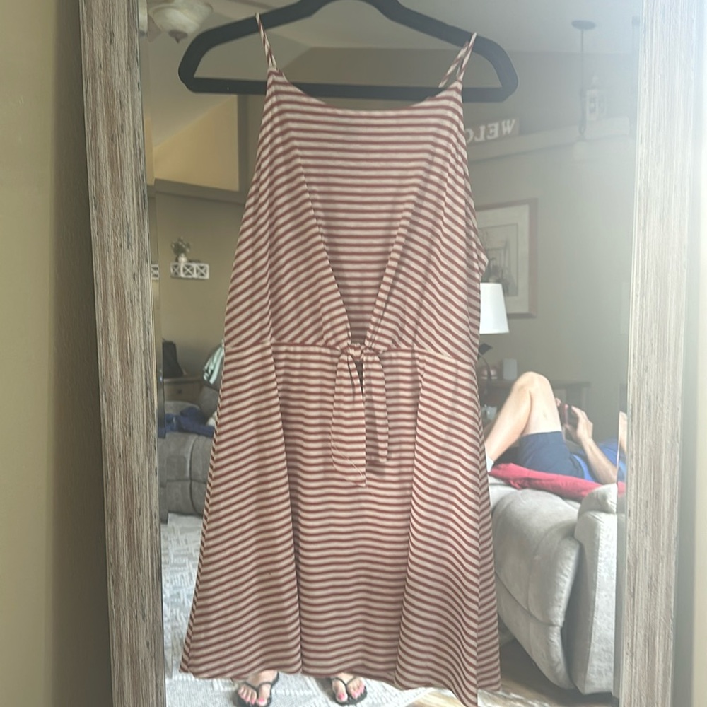As U Wish knotted dress purchased at the Buckle. Worn once.Is a XL